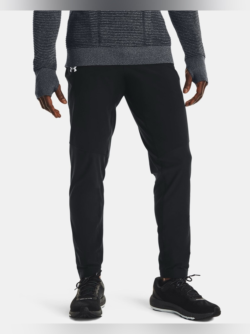 Under Armour Black Training Joggers with Reflective Detailing